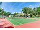 Well-maintained community tennis courts provide a great recreational space at 5168 Northridge Rd # 106, Sarasota, FL 34238