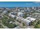 Scenic aerial view featuring the cityscape, calm waters, and vibrant greenery at 525 N Orange Ave # 202, Sarasota, FL 34236