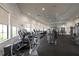 Well-equipped gym features state-of-the-art exercise equipment and ample natural light at 5770 Long Shore Loop, Sarasota, FL 34238