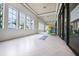 Bright yoga studio with mirrored wall, natural light, and serene atmosphere at 5770 Long Shore Loop, Sarasota, FL 34238