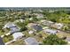 Single-Gathering home featuring lush trees and landscaping nestled in a friendly neighborhood setting at 6146 Grandeur St, Englewood, FL 34224