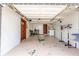 Spacious garage with laundry area and extra storage space at 138 Pearl Ave, Sarasota, FL 34243