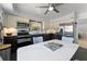 Stylish kitchen featuring stainless steel appliances, two-tone cabinetry, and a bright breakfast nook for casual dining at 138 Pearl Ave, Sarasota, FL 34243