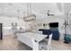Open-concept living space with dining area, perfect for entertaining and everyday living at 204 Corelli Dr, Nokomis, FL 34275