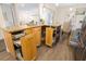 Open kitchen featuring granite countertops and modern storage solutions at 2419 Riverbluff Pkwy # V233, Sarasota, FL 34231