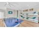 Entertainment room featuring a ping pong table and bunk beds for ample recreational space and fun at 2500 Gulf N Dr, Bradenton Beach, FL 34217