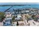 An aerial view of the community with beautiful views of the intercoastal waterway at 301 Highland Ave # 3, Bradenton Beach, FL 34217