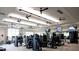 Well-lit gym featuring state of the art exercise equipment and ceiling fans at 3221 Vicenza Ct, Bradenton, FL 34211