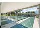 An outdoor shuffleboard court with multiple lanes, offering a classic and engaging community activity at 3308 Oakwood S Blvd, Sarasota, FL 34237
