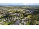 An aerial view shows a beautiful community, lakes, and lush green landscaping at 4402 Natures Reach Ter, Parrish, FL 34219
