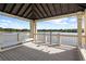 Inside the gazebo offers benches and scenic lake views, perfect for relaxing at 4402 Natures Reach Ter, Parrish, FL 34219