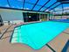 Enjoy this beautiful screened-in pool and lanai space at 6524 Senegal Palm Way, Apollo Beach, FL 33572