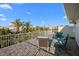 Inviting rooftop deck with comfortable chairs and expansive neighborhood views at 704 Gladiolus St, Anna Maria, FL 34216