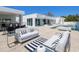Inviting pool area with lounge seating, perfect for relaxing by the pool and enjoying the Florida lifestyle at 7647 Sanderling Rd, Sarasota, FL 34242