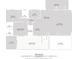 Detailed floor plan showcasing the layout of the home, including the dimensions of each room at 842 Jolanda Cir, Venice, FL 34285