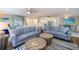 Inviting living space with stylish furnishings and plenty of natural light at 842 Jolanda Cir, Venice, FL 34285