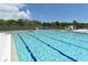 Spacious community pool with marked lanes, great for swimming and recreation activities at 1212 Princeton Ave, Bradenton, FL 34207