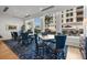 Club room with comfortable seating, large windows, and outdoor access make entertaining easy at 1350 Main St # 1703, Sarasota, FL 34236