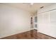Neutral bedroom featuring a closet, neutral walls, and entry way at 2715 36Th Avenue E Ter, Bradenton, FL 34208