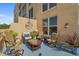 Cozy balcony with outdoor seating, perfect for relaxing and enjoying the view at 4410 Fairways Blvd # 104, Bradenton, FL 34209