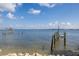 Waterfront view showing the natural shoreline at 5912 Riverview Ln, Bradenton, FL 34209