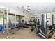Well-equipped fitness center features modern exercise machines and free weights for a complete workout at 6552 Moorings Point Cir # 201, Lakewood Ranch, FL 34202