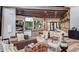 Inviting resident cafe with comfortable seating, beverage bar, and natural light at 8273 Shooting Star Rd, Sarasota, FL 34241