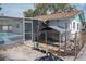 Backyard pool and patio area showcasing outdoor leisure at 1004 65Th W Ave, Bradenton, FL 34207