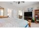 Spacious main bedroom featuring ensuite bathroom access and lots of natural light at 11435 Fort Lauderdale Pl, Venice, FL 34293