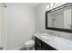 Updated bathroom features a new vanity and shower/tub combination at 157 Pinehurst Dr # 157, Bradenton, FL 34210