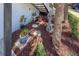 View of the landscaping that features beautiful plants and natural elements in an appealing setting at 157 Pinehurst Dr # 157, Bradenton, FL 34210