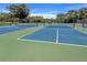 View of well-maintained tennis courts providing a recreational amenity for active lifestyles within the community at 157 Pinehurst Dr # 157, Bradenton, FL 34210