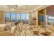 Bright and open living room with beautiful ocean views at 1591 Gulf Of Mexico Dr # 511, Longboat Key, FL 34228