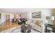 Open-concept living room and dining area offering a relaxed atmosphere at 19 Whispering Sands Dr # 805, Sarasota, FL 34242