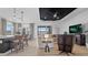 Open concept living room with modern furnishings and stylish design features at 2578 Wild Cherry Path, Sarasota, FL 34240