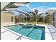 This pool and spa are screened in and enclosed at 296 Pine Ranch Trl, Osprey, FL 34229