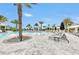 Lounge by the pool with available cabanas and abundant seating for relaxation at 3027 Formia Ct, Lakewood Ranch, FL 34211