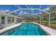 Inviting screened-in pool offers a refreshing escape with ample space for relaxation and enjoying outdoor living at 3764 Oak Grove Dr, Sarasota, FL 34243