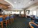 Open restaurant featuring comfortable seating, a full bar, and waterfront views at 430 Pheasant Way, Sarasota, FL 34236
