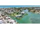 Beautiful coastal community featuring luxury homes with private docks and serene waterfront views at 630 De Narvaez Dr, Longboat Key, FL 34228