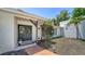 A close exterior view of the brick walkway that leads to the double-door front entrance at 6990 Richardson Rd, Sarasota, FL 34240