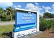 Sign for Nathan Benderson Park in Sarasota County with manicured landscaping and clear signage at 6990 Richardson Rd, Sarasota, FL 34240