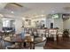 A stylish bar area with seating and a TV, perfect for enjoying drinks and entertainment at 8706 52Nd E Dr, Bradenton, FL 34211