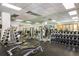 Spacious gym equipped with weight machines and free weights at 8706 52Nd E Dr, Bradenton, FL 34211