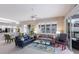 Bright living room featuring comfortable seating and natural light at 8706 52Nd E Dr, Bradenton, FL 34211