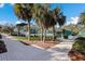 Community tennis courts surrounded by lush landscaping at 8706 52Nd E Dr, Bradenton, FL 34211
