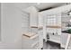 Custom closet featuring built in shelving, drawers, and storage spaces at 919 Palm View Way, Sarasota, FL 34240