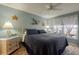 Comfortable bedroom with ceiling fan, and carpet at 11021 4Th E Ave, Bradenton, FL 34212