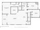 Detailed floor plan showcasing the layout of the home, including bedrooms and living spaces at 121 Porta Vecchio Bnd # 201, Nokomis, FL 34275