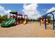 Fun community playground with slides and play equipment, creating a safe space for Gathering fun at 12358 Lavender Loop, Bradenton, FL 34212